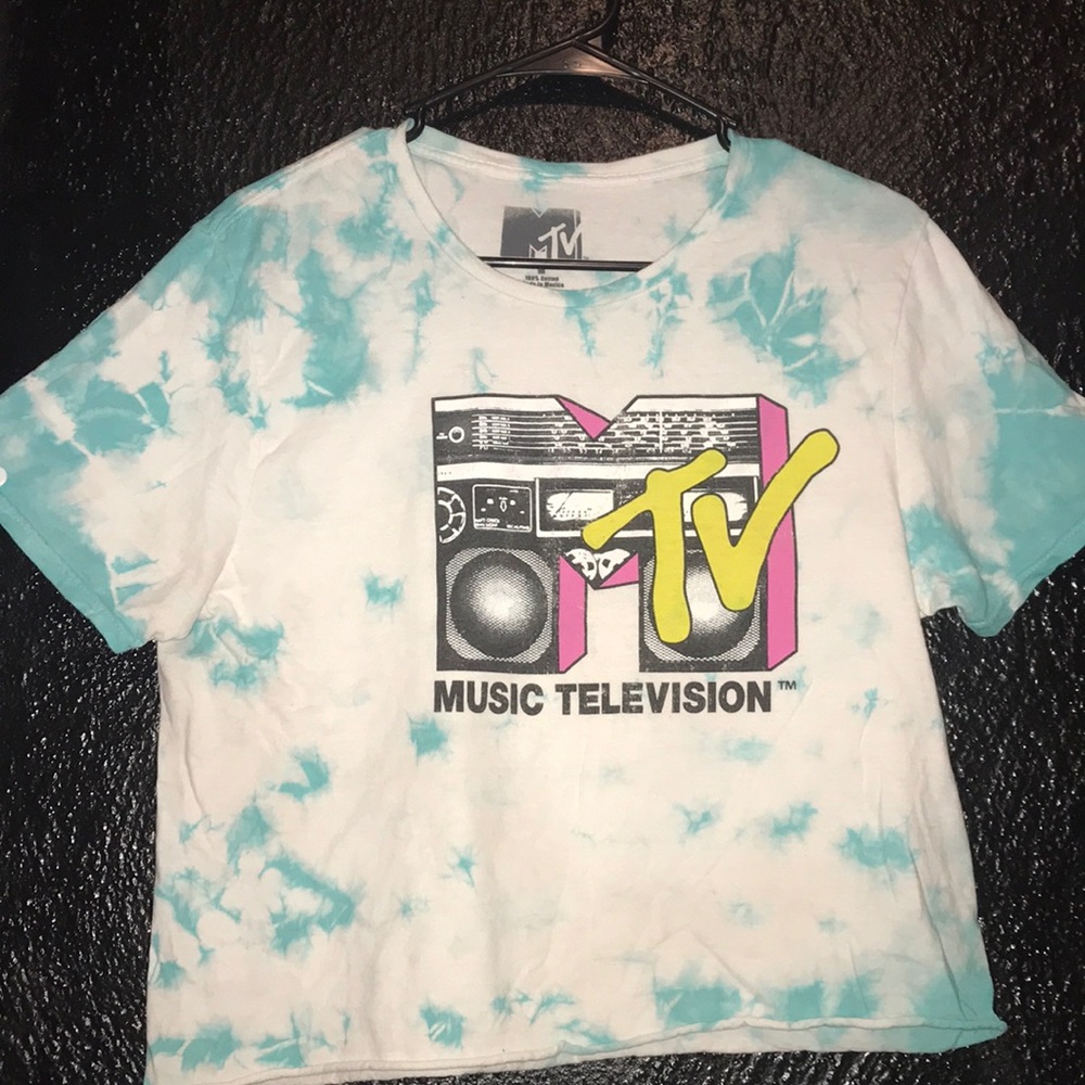 MTV tie dye shirt‼️